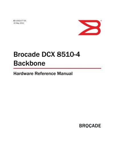 dcx 8510 hardware reference manual